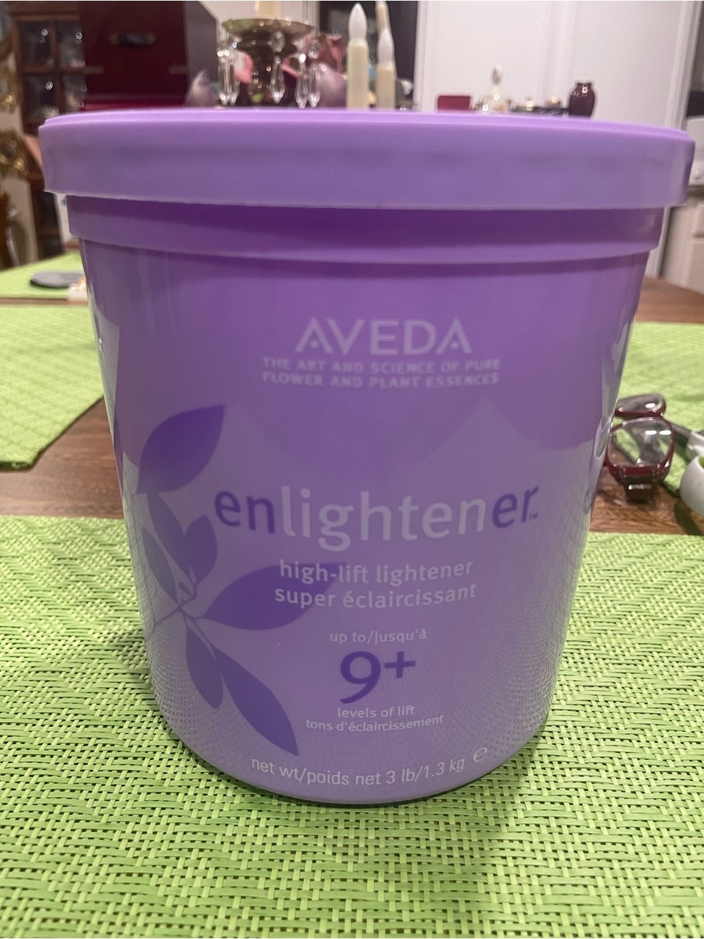AVEDA  Enlightener High Lift Lightener Professional Hair Bleach 3 lb NEW